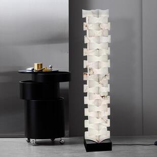 后现代简约云石落地灯设计师客厅卧室书房别墅展厅沙发边装饰摆件