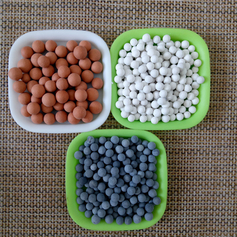 恒达矿业销售沸石滤料污水废气处理用沸石球离子交换