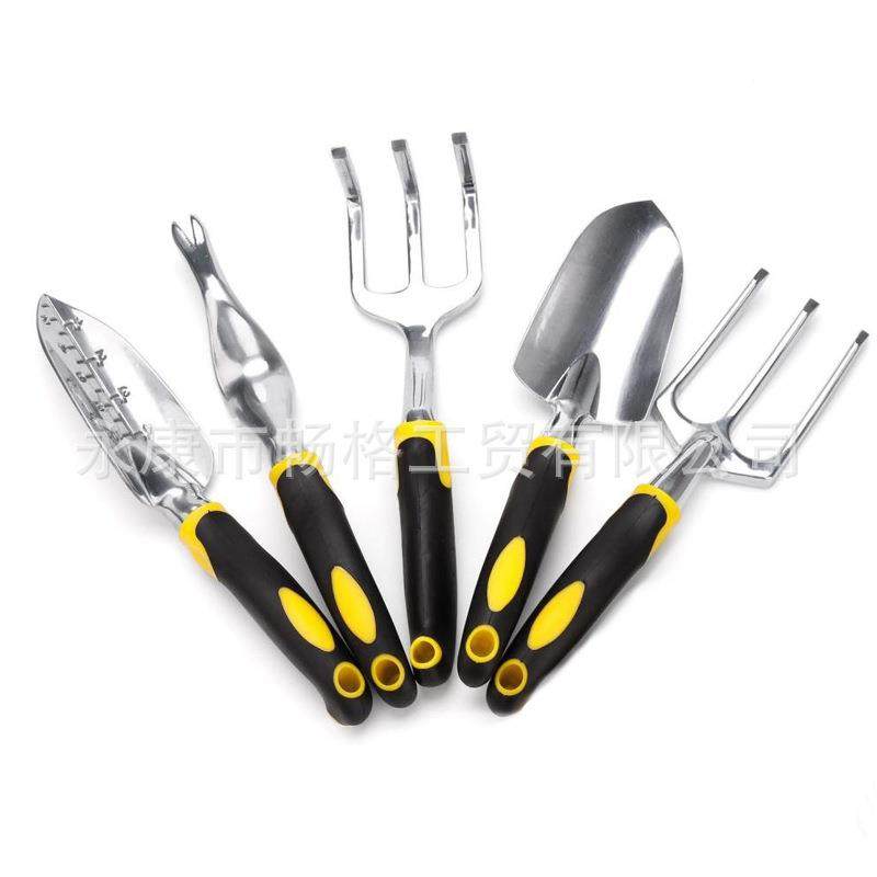 铝合金园艺工具五件套迷你园林工具耙子铁锹植物盆栽种花工具,纺织面料/辅料/配套,纺织机械配件,淘宝优惠券,粉丝福利购,淘宝优惠卷