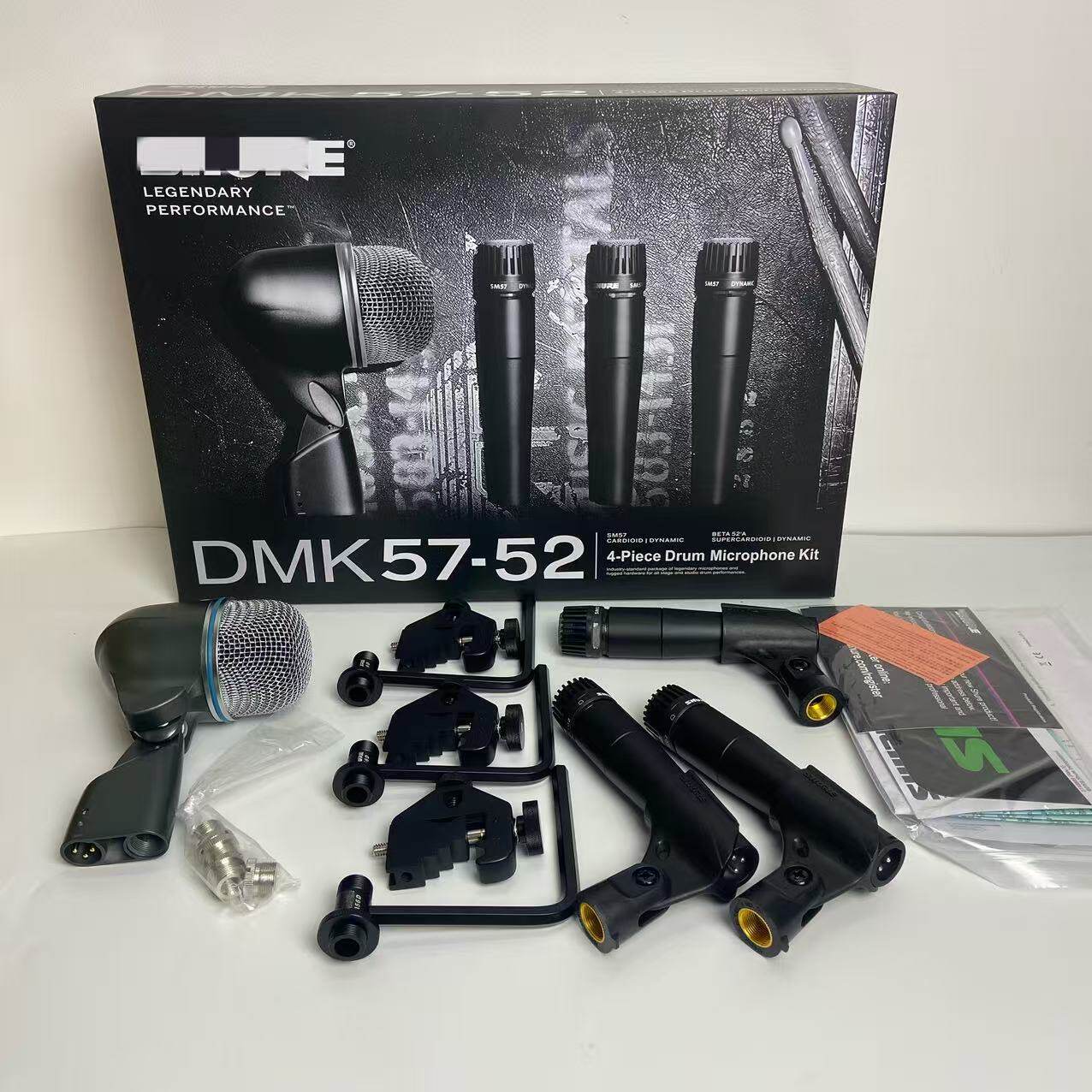 DMK57-52跨境货源专业鼓乐话筒套装打击乐有线麦克风舞台直播