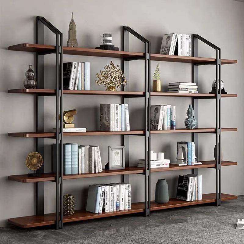 家用落地书柜多层展示架陈列架办公室收纳实木书架复古铁艺置物架,机械设备,其他机械设备,淘宝优惠券,粉丝福利购,淘宝优惠卷
