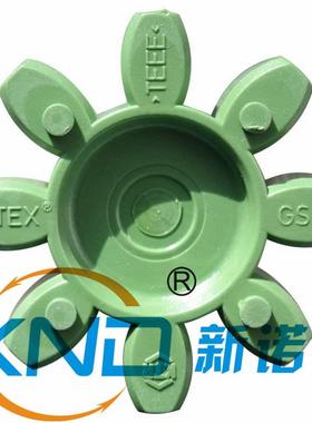 KTR-ROTEX-GS38-64SHD绿色梅花弹性体/德国KTR原装ROTEX-GS38胶垫