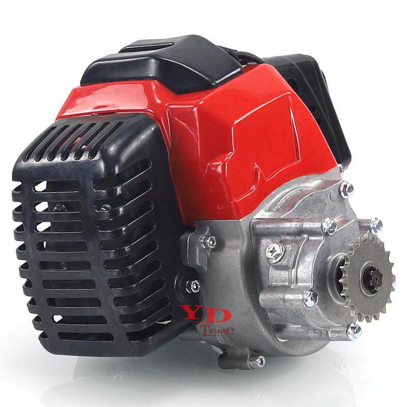 迷你小跑车小越野滑板车44-5二冲程手启动49cc汽油发动机总成