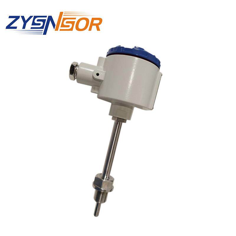 昆仑海岸防爆温度变送器JWB/A-i0-200度PT100L=45MMM20*1.5