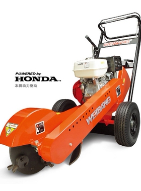 WEIBANG维邦钢底盘汽油动力树桩打磨机 WBSG13H树桩粉碎机 打桩机