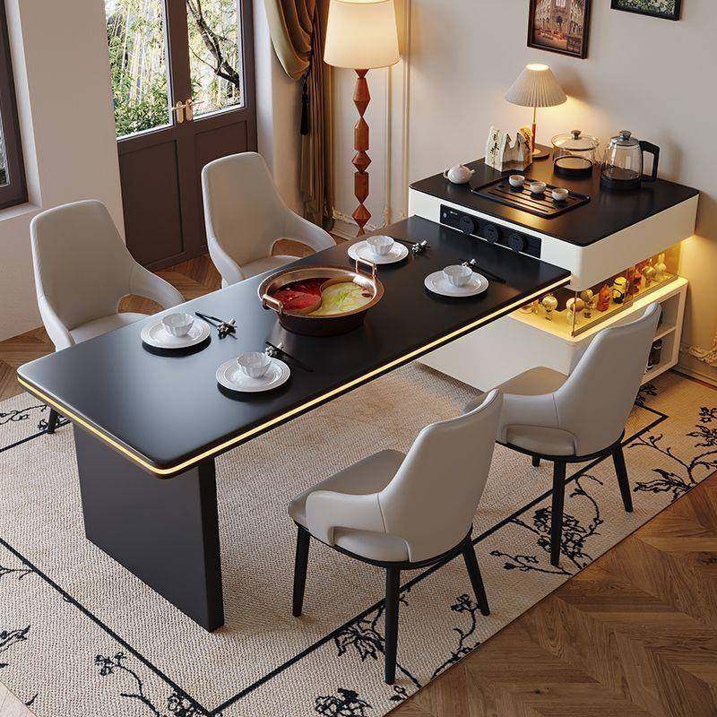 2025岛台餐桌一体现代简约多功能家用轻奢中古风可伸缩餐桌椅组合,节庆用品/礼品,新娘配件,淘宝优惠券,粉丝福利购,淘宝优惠卷