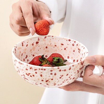 LePantry陶瓷大容量酸奶早餐杯微波炉可加热牛奶杯子麦片杯燕麦碗