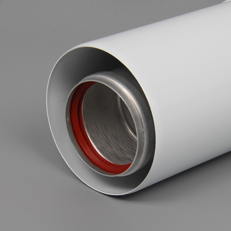 平衡式热水器壁挂炉铸铝双层排烟管防倒风穿出墙管冲孔标配尾管