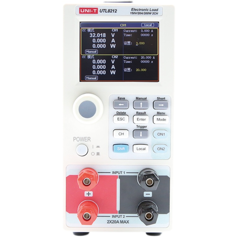 优利德UTL8212/8211直流电子负载仪高精度电池放电动态电流检测仪