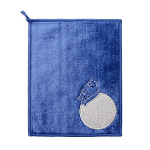 竹纤维洗碗布家用不易沾油厨房专用灶台银丝双面加厚大号吸水抹布