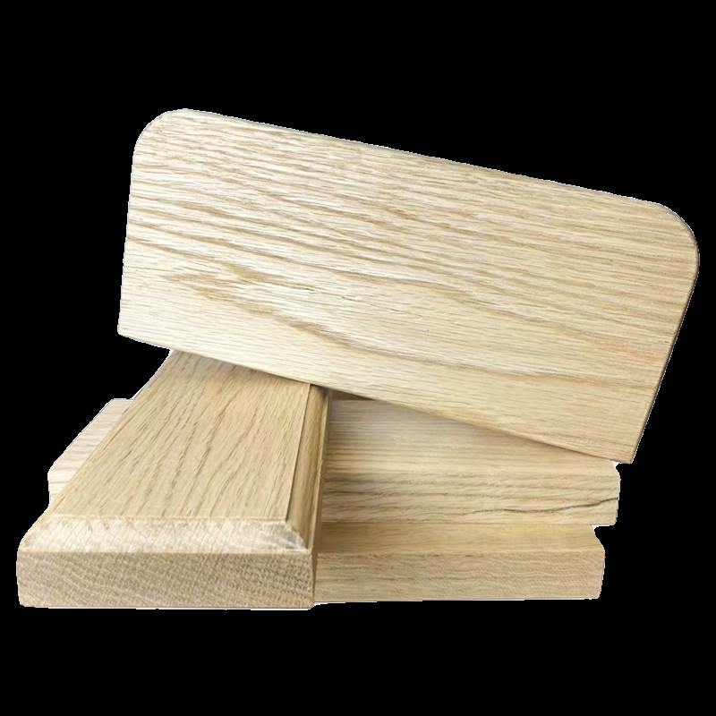 红橡木实木板材原木木方台面桌面隔板吧台面定制DIY木料 飘窗台板