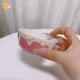 QIQIANWU七千五 仓鼠食盆陶瓷碗防翻草莓兔子碗冰淇淋陶瓷食盆