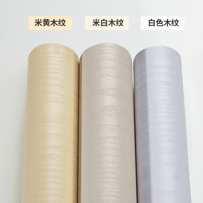 波音软片防水自粘墙纸家具翻新木纹贴纸展柜衣橱柜门桌面装饰墙贴