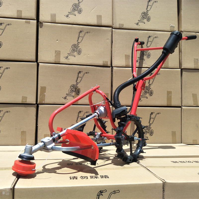 新品手推式割草机架子配件铝管轴芯连接器工作头齿轮箱空气滤清器