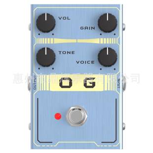 电吉他单块效果器音箱过载增益失真延时压缩颤音电吉他效果器