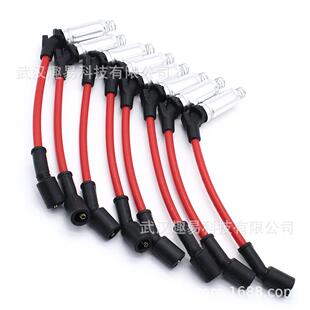 适用00-09年雪佛兰GMCV8型10.2mm高性能火花塞点火线8PCS