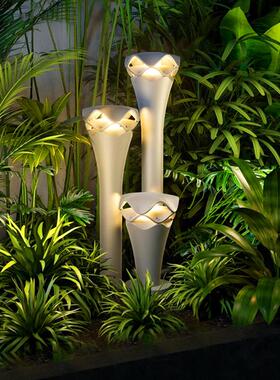 户外防水草坪灯景观庭院灯接电草地别墅园林围墙柱头灯大门灯