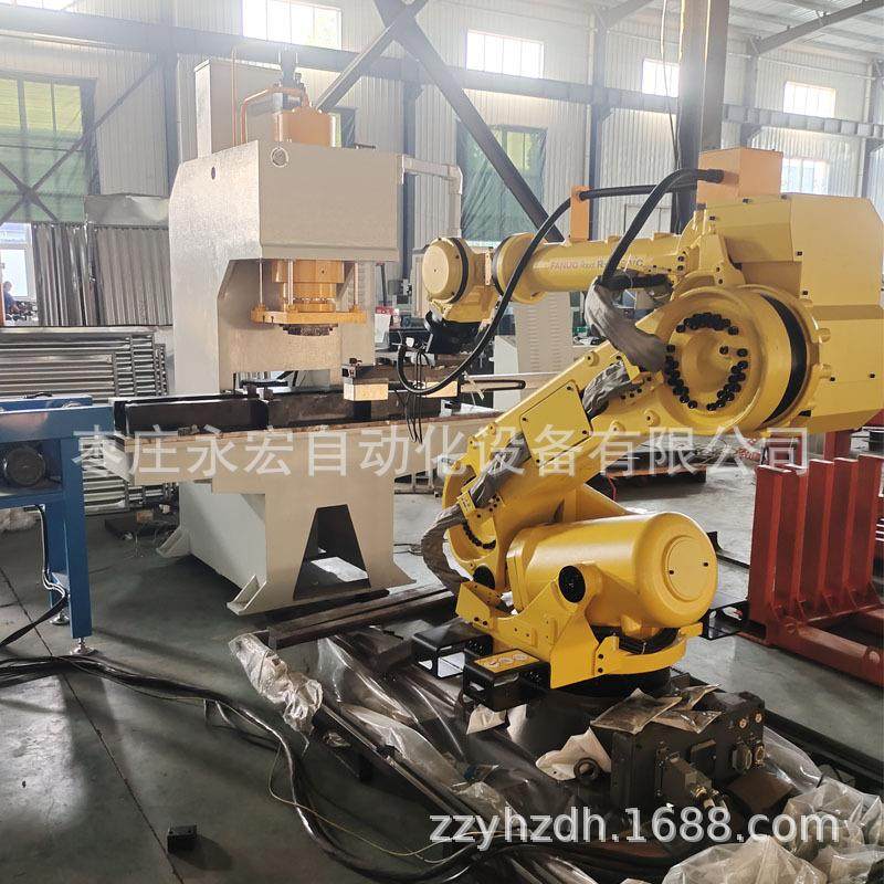 100吨数控伺服C型单柱油压机板材整平校直高精度油压机配套机械手,五金/工具,其他机械五金,淘宝优惠券,粉丝福利购,淘宝优惠卷