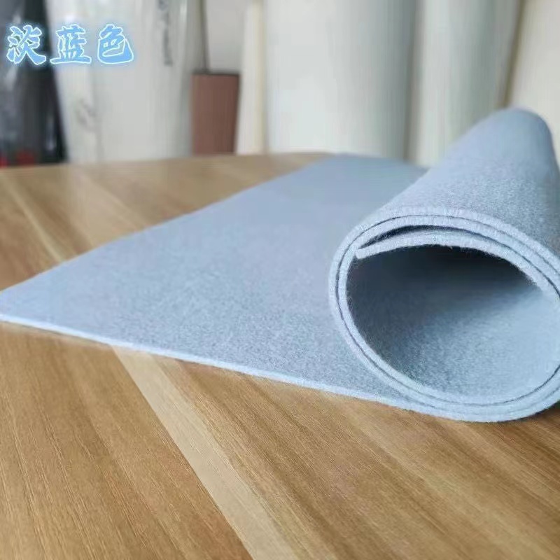 彩色书法毛毡垫国画毛毡垫毛笔字书法练习毡垫书画毛毡桌布学生毡