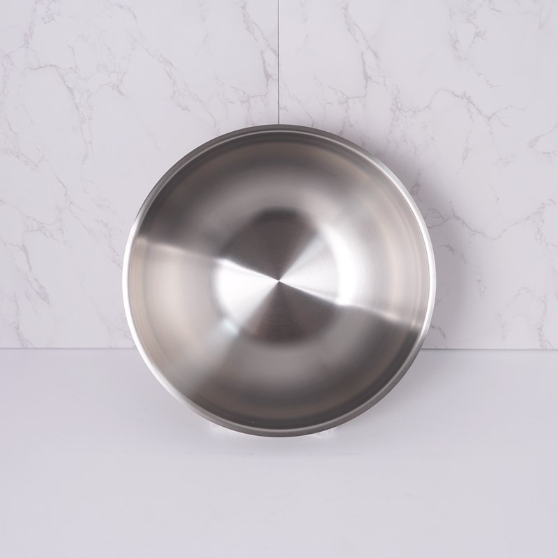 18/10不锈钢盆子家用厨房打蛋揉面盆和面盆洗菜盆盛菜装汤30-32cm