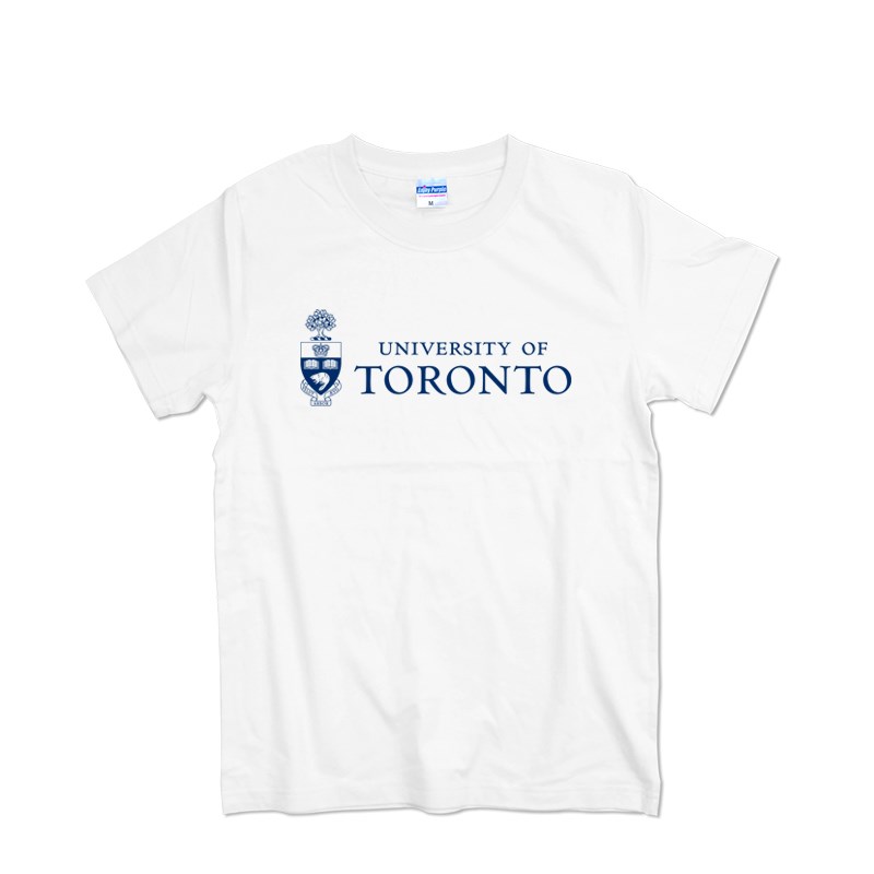 UofT 多伦多大学校服纪念品短袖T恤夏季留学生欧美风学院派文化衫