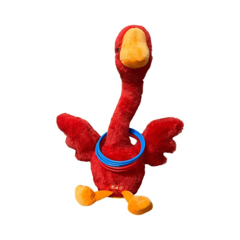 顺便买卖接亲套大鹅婚礼整蛊伴郎玩具电动摇摆鸭氛围套圈堵门道具