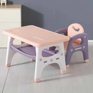 幼儿园学习桌椅套装家用多功能婴儿童写字宝宝游戏玩具吃饭小桌子