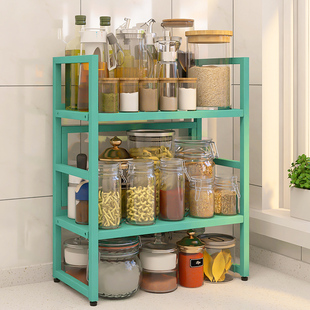 峰阳碳钢厨房调料置物架台面调味品放瓶的家用架子油盐酱醋收纳a1