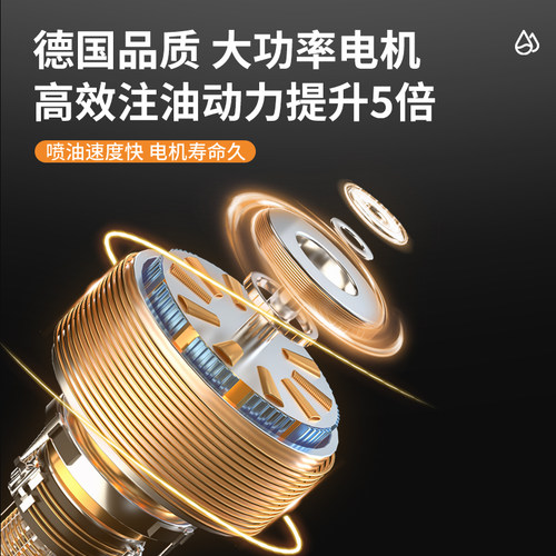 电动黄油枪24v充电式锂电全自动专用高压便携式无线挖掘机毛毛虫