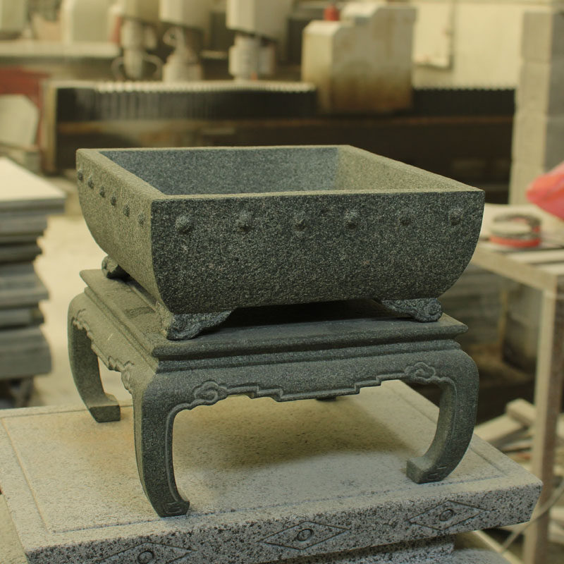 青石花盆底座整石雕刻花架绿植花瓶石器盆景花卉大理石桌面小花几,鲜花速递/花卉仿真/绿植园艺,花盆,淘宝优惠券,粉丝福利购,淘宝优惠卷