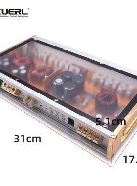 厂家1无品牌/D类单路车载数音响改装6字00w单声道单路汽车功放