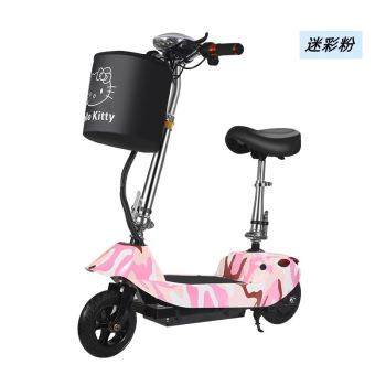 两小海豚轮折叠电动滑630车男女士板迷代你步休闲电瓶车