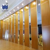 电动家居隔断65型85纳收墙自动活动隔墙动玄关叠酒店屏风推移拉折