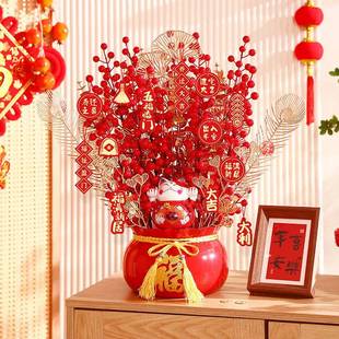 厂直销乔迁之喜269装 饰新家房布置物家礼客厅挂件搬新居福桶摆件