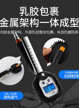 气表胎压表高精压度带压力充气头车轮胎压监测器计加21656气气枪