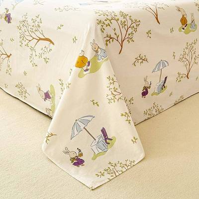 冬季1活0全A类母婴级性磨毛100全棉A床单单件棉纯棉家用加厚被单