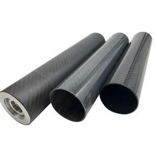 2mm壁厚碳纤棒维管m空心碳管6-29m高强碳度素管碳纤维圆拉挤EIL型