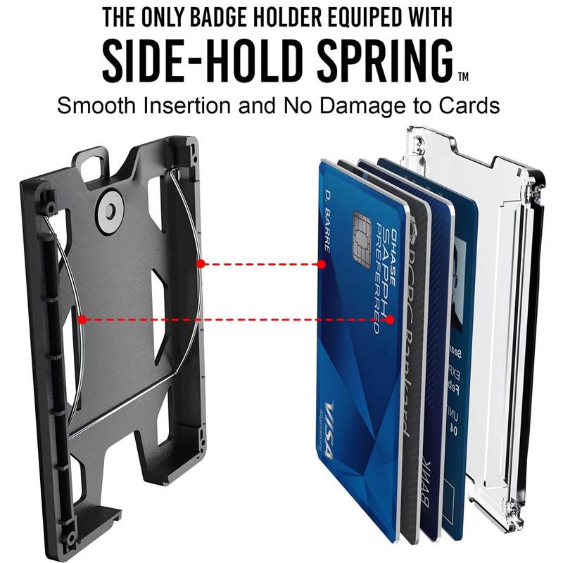 铝合金工作件牌工卡胸228身份证夹夹金属卡牌夹证信用卡工作徽章