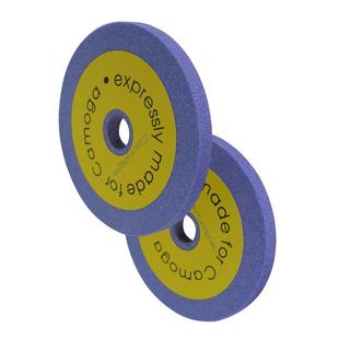 420片皮机大磨刀砂轮C420铲机磨刀砂蓝轮磨刀砂轮磨刀砂轮瓦力色