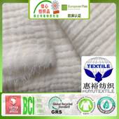 机棉c40六层纱布装 印花面料G有OTS服认棉六层纱布纯婴儿服装 有机