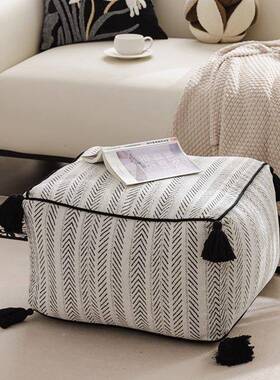 法式地坐墩蒲地团客厅毯榻多用懒人沙发阳台KJD飘窗榻米垫上看书