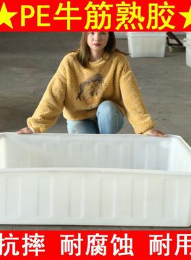 加厚牛筋塑料DVY水箱塑料砖盆储水养鱼长方养殖箱大容量方泡形瓷
