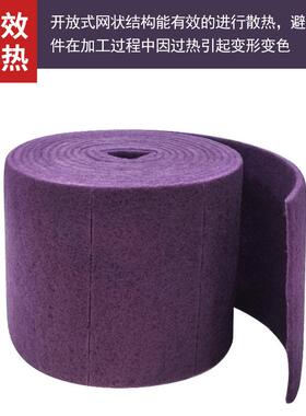 钢丝布【10*20棉百洁布拉Z丝不锈钢SCAT瓜刚砂金拉丝布加厚厂家直