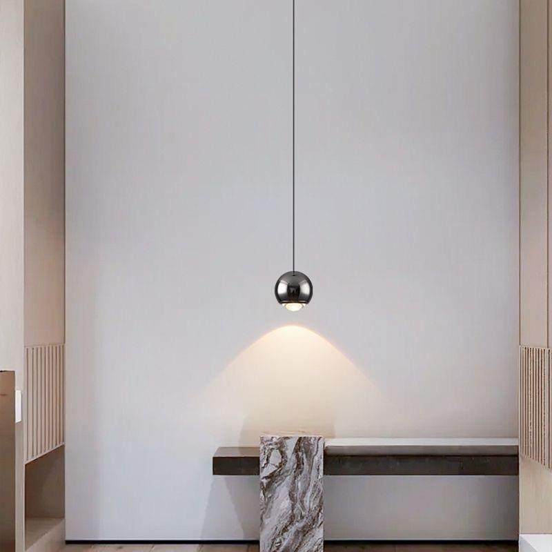 头灯现简约床触摸代小吊灯卧918室吊线灯玄关客厅背景墙可升吊降