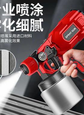 电动喷漆枪用漆小型喷涂机MVK油漆家涂料乳胶漆喷机喷漆工枪具喷