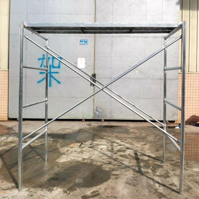 厂家直式销台镀锌脚手架施加厚加重舞广告装修工多功能移SHJ动脚