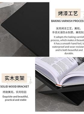 欧式件艺术实木书LM-2505-架置物架造杂间志架样板售楼处书房酒店