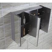 厂家直供锈钢镜柜卫生间储物镜箱挂壁柜式 吊防404水室不收浴纳