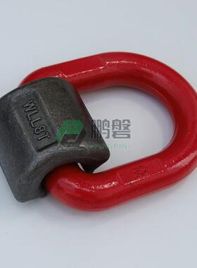 接吊吊接环焊吊点焊接D型环带卡簧焊KZP模具吊点合金钢环