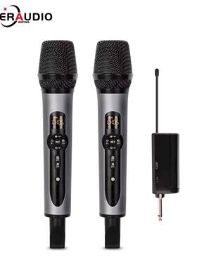 GAW-008A无线手持麦克风家用户外1拖1/2无线U段麦克风便携话筒